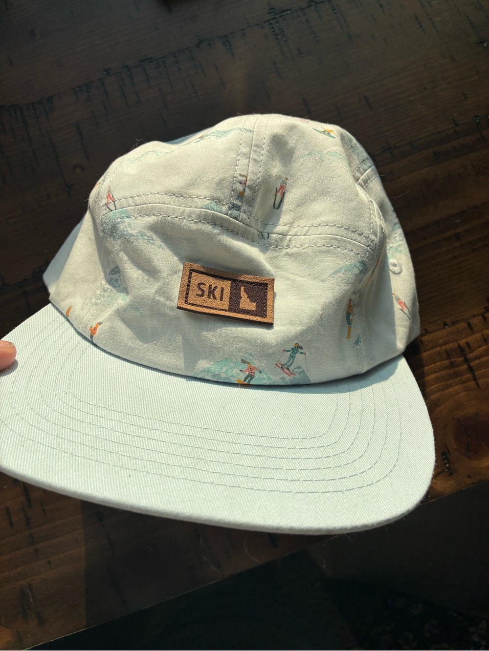 Jack & Sage Ski Bum Flat Brim Baseball Cap